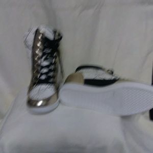 Shoe Dazzle Shoes - Wedge high top sneakers Shoe Dazzle Shoes - Wedge high top sneakers